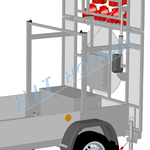 Photo: NZSP-1_01 Motorische Hebe-/Senkvorrichtung und Pfeildreheinrichtung MZS+MOS 12V