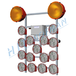 Photo: Leuchtpfeil SS15 LED mit Aufbau